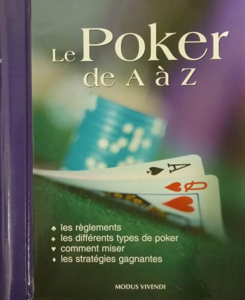 Le poker de A à Z Lou Krieger