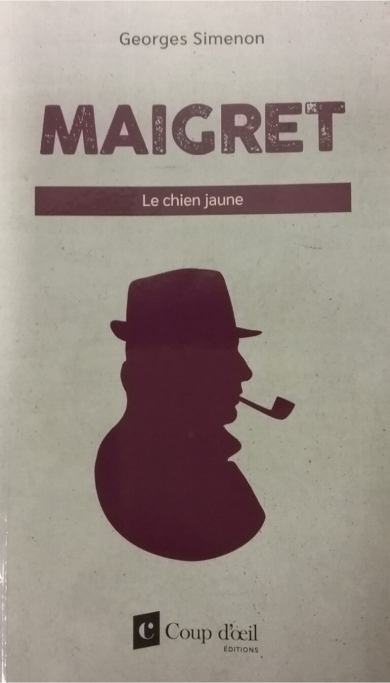 Le chien jaune Georges Simenon