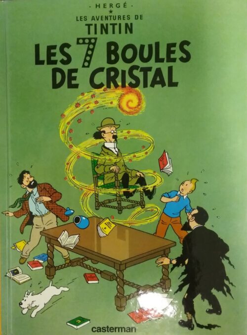 Les aventures de Tintin tome 13 les 7 boules de cristal Hergé