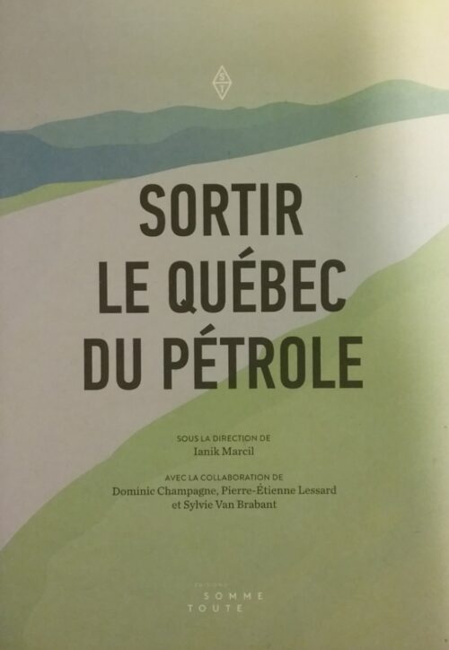 Sortir le Québec du pétrole