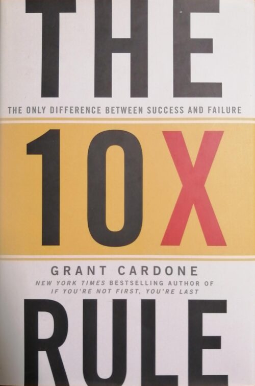 The 10X Rule The Only Difference Between Success and Failure Grant Cardone