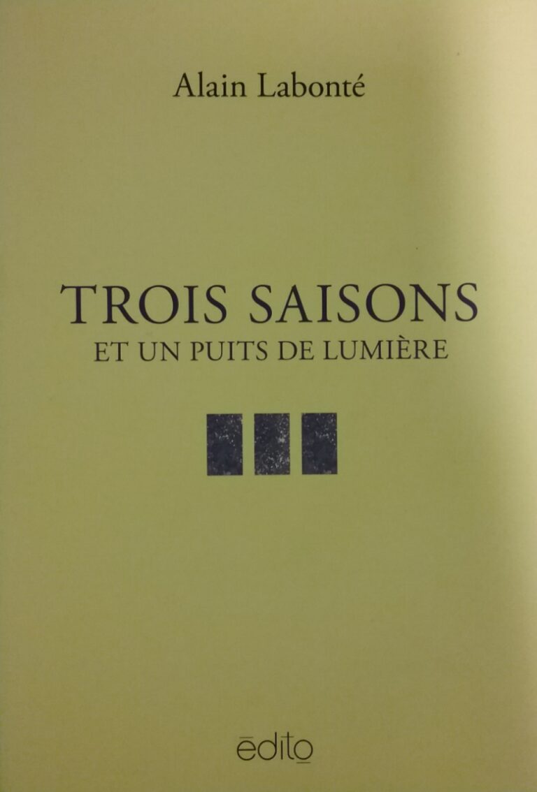 Trois saisons et un puits de lumière Alain Labonté