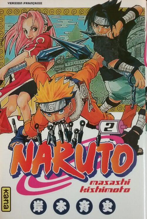 Naruto tome 2 Masashi Kishimoto