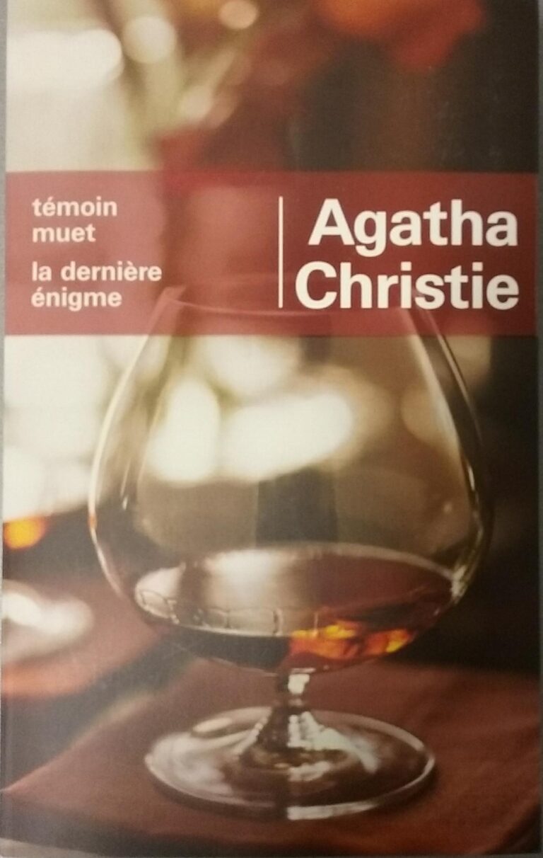 Témoin muet, La dernière énigme Agatha Christie