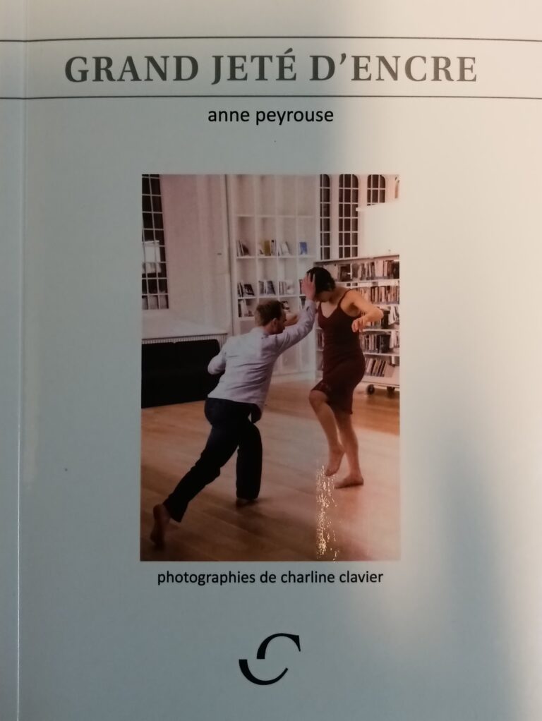 Grand jeté d'encre Anne Peyrouse