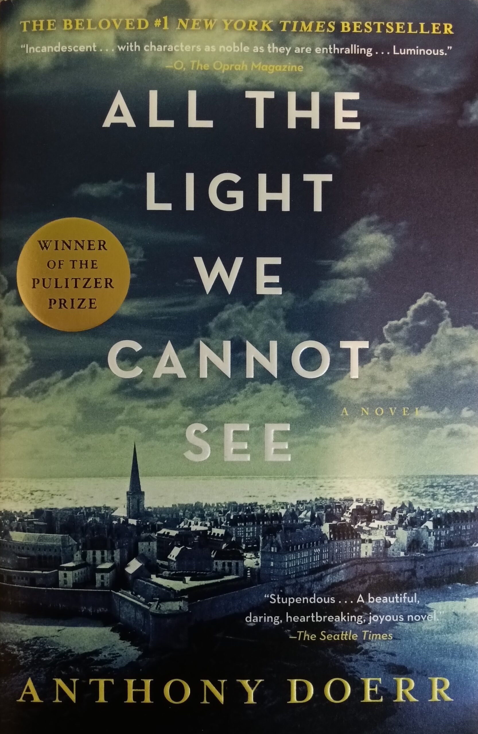 All the light we cannot see Anthony Doerr