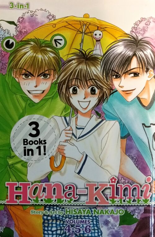 Hana-Kimi Book 4 to 6 Hisaya Nakajo