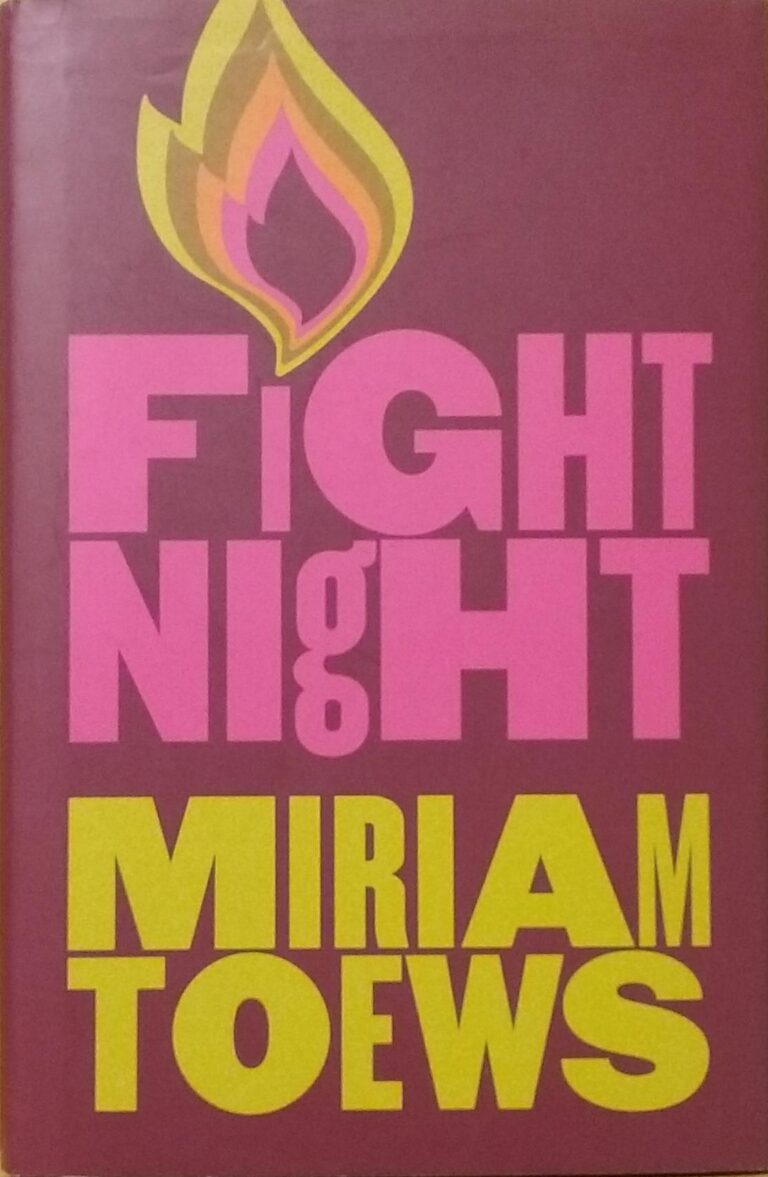 Fight Night Miriam Toews