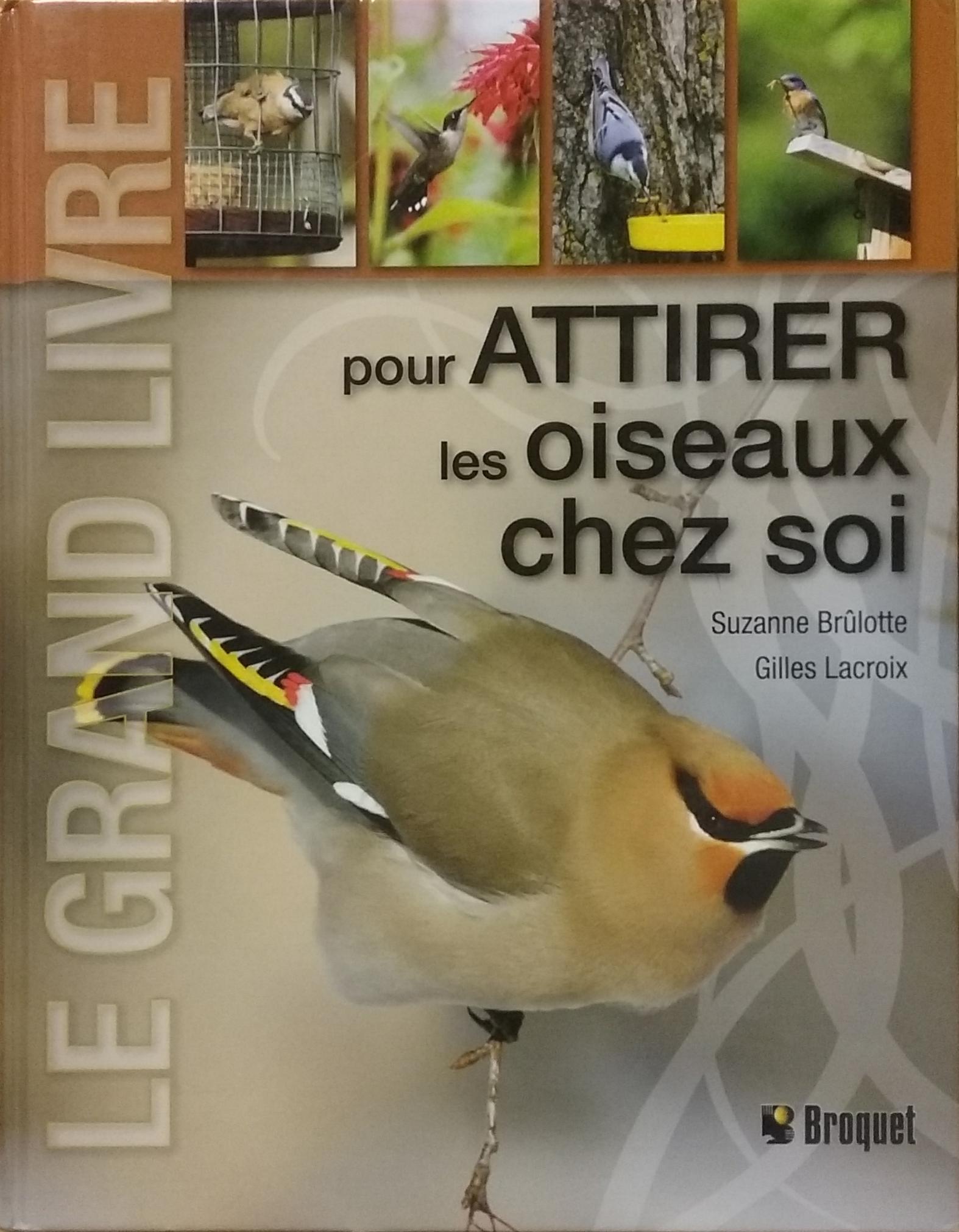 Le grand livre pour attirer les oiseaux chez soi Suzanne Brûlotte Gilles Lacroix