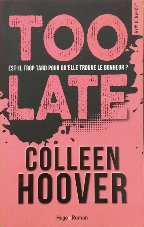 Too Late Colleen Hoover